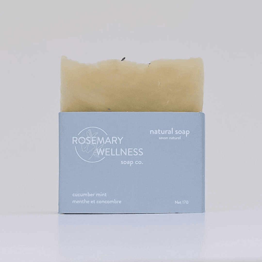 Rosemary Wellness Cucumber Mint Soap