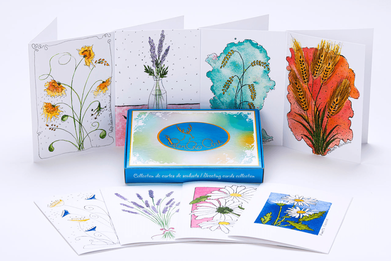 PierRo Art Spring Greeting Card - Box set #2