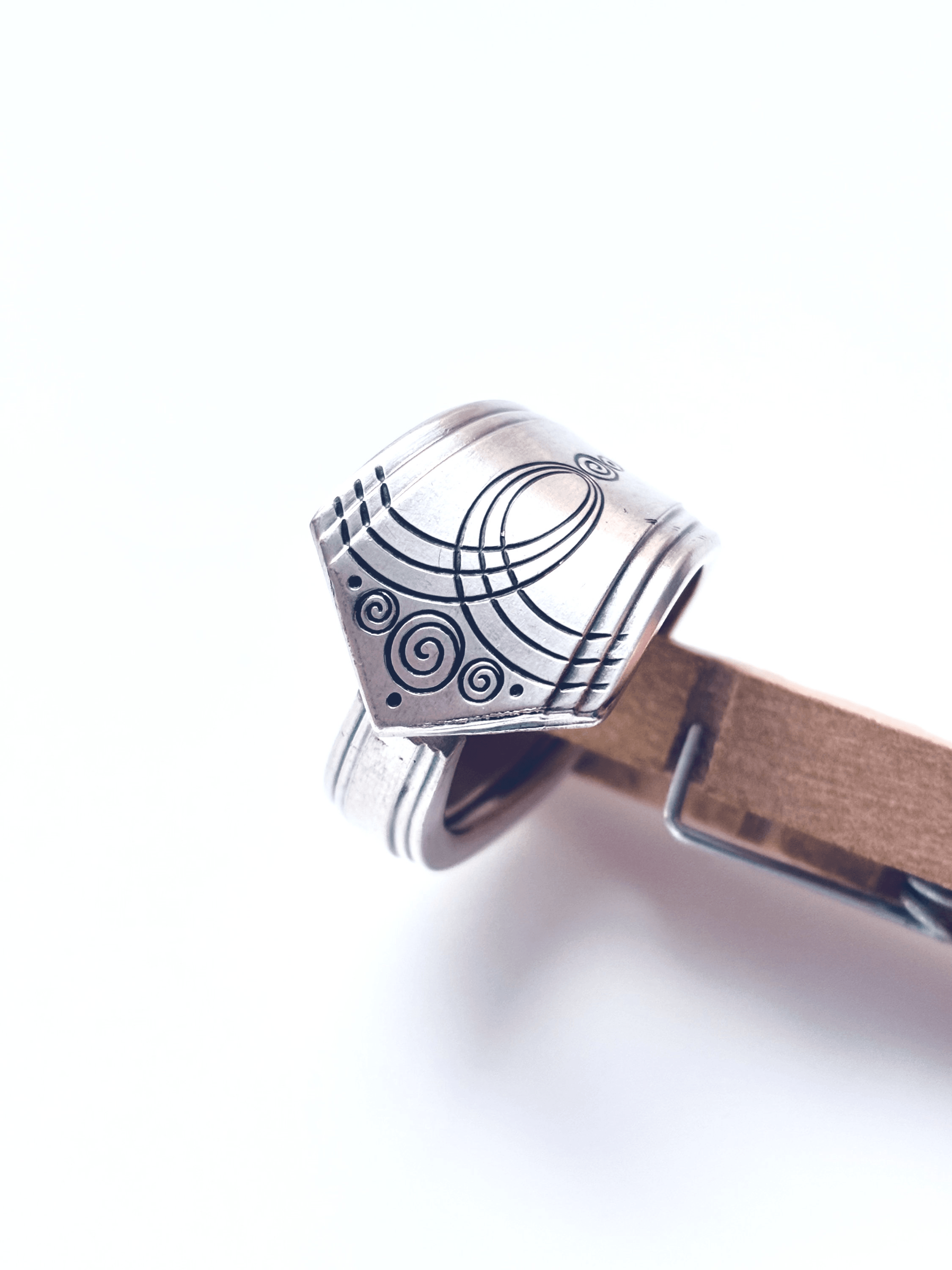 Hunter Street Silver Spoon Rings