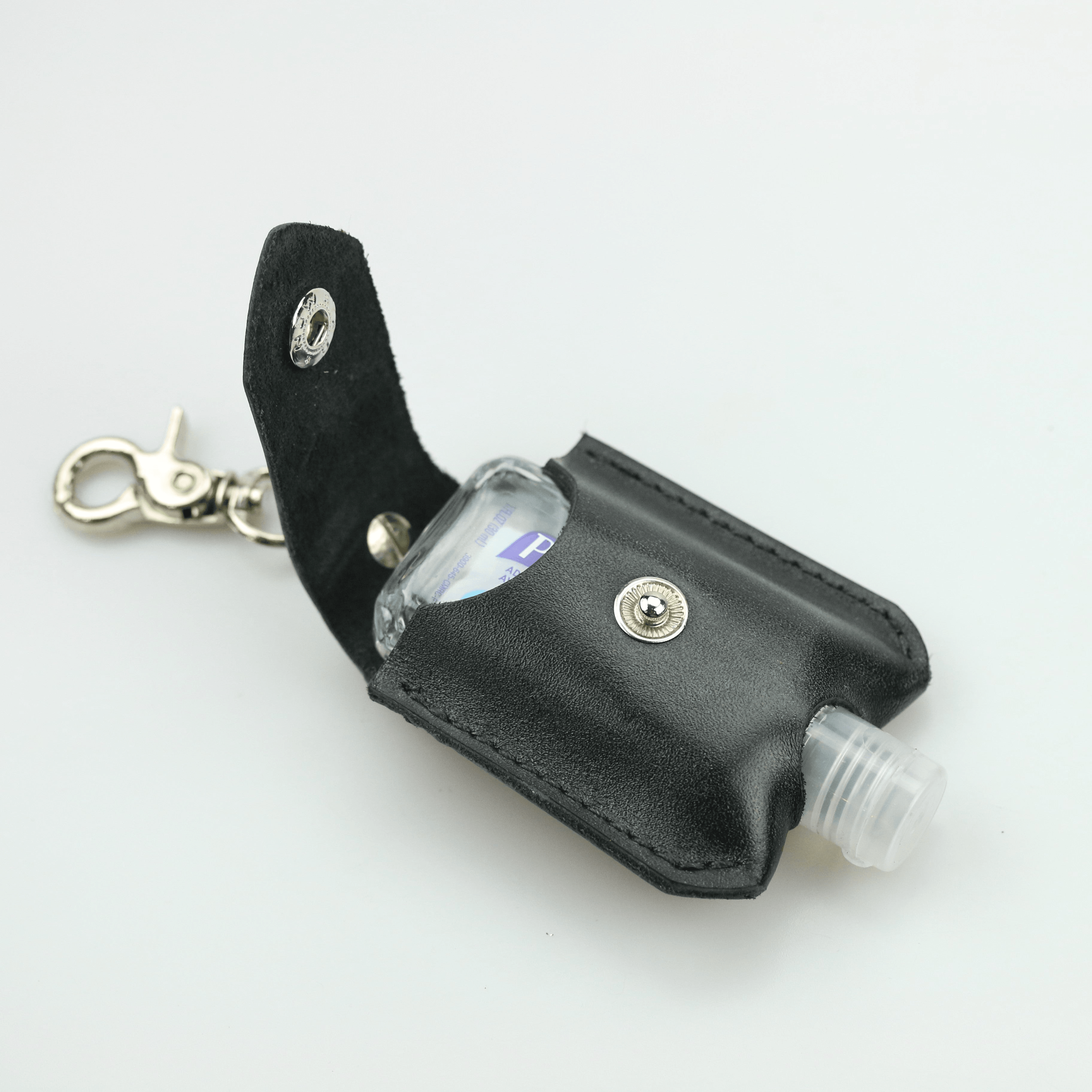 DodoLeather Leather Hand Sanitizer Keychain