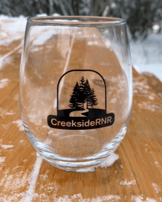 Creekside RnR Stemless Wine Glass