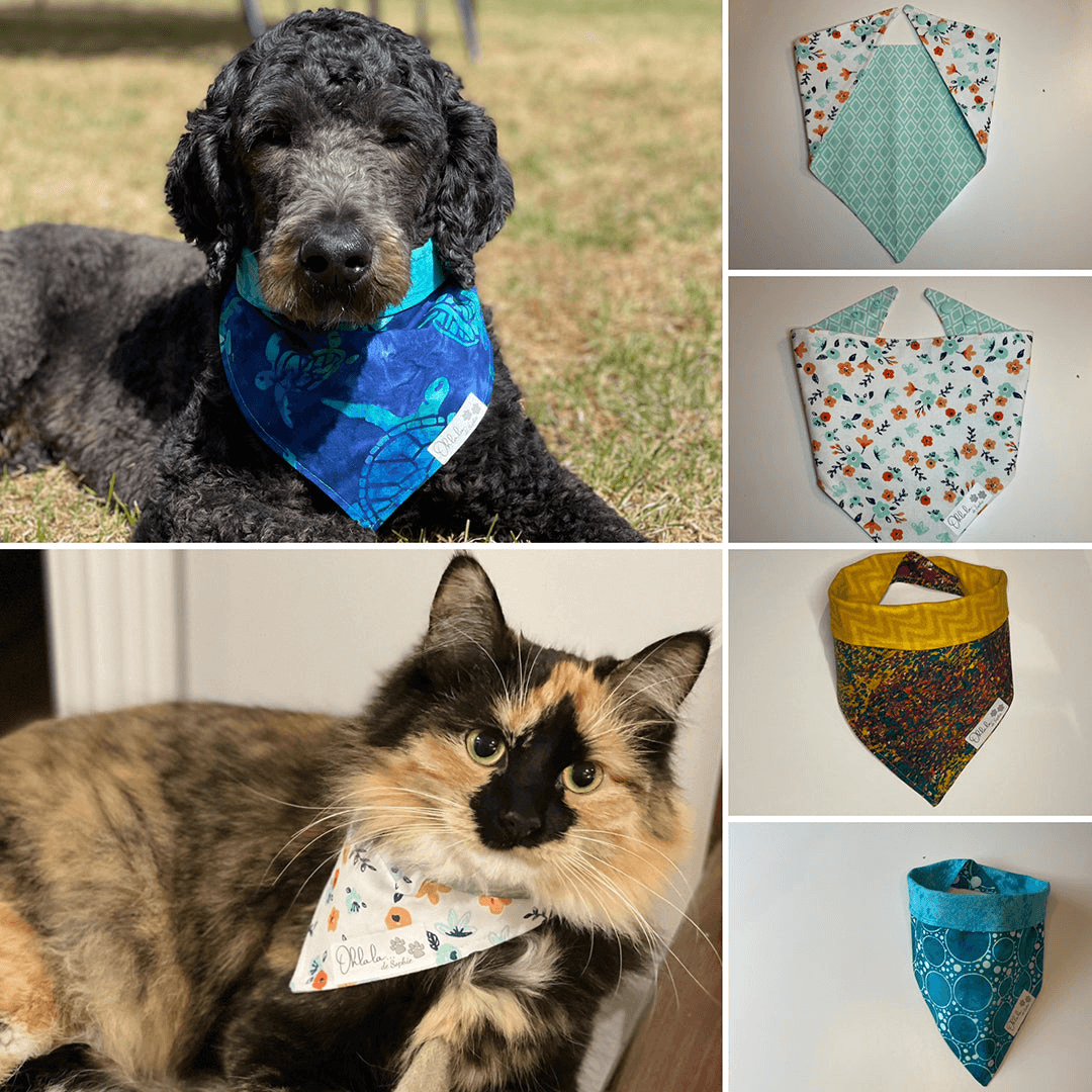 Ohlala de Sophie Pet Bandanas