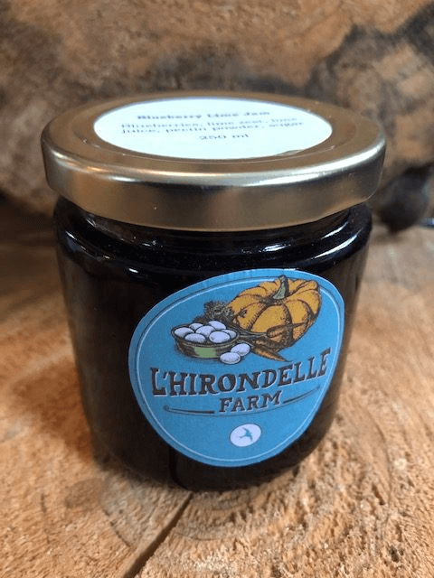 Ferme L'hirondelle Blueberry Lime Jam