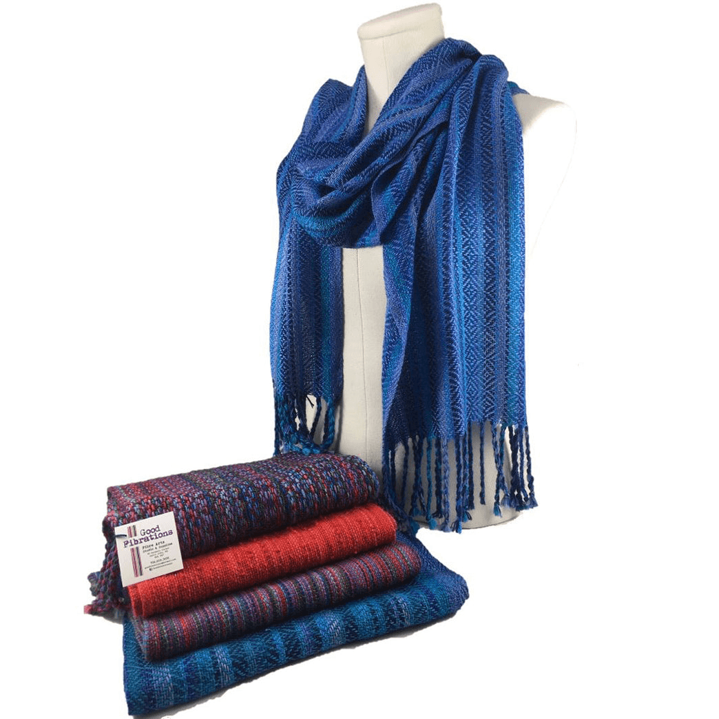 Good Fibrations Handwoven Scarves