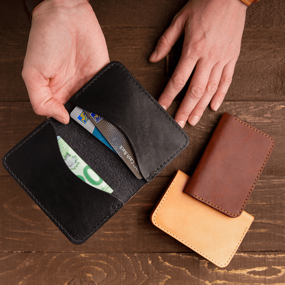DodoLeather Double Card Holder