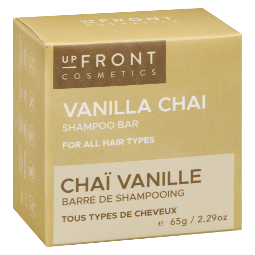 UpFront Cosmetics Vanilla Chai Shampoo Bar