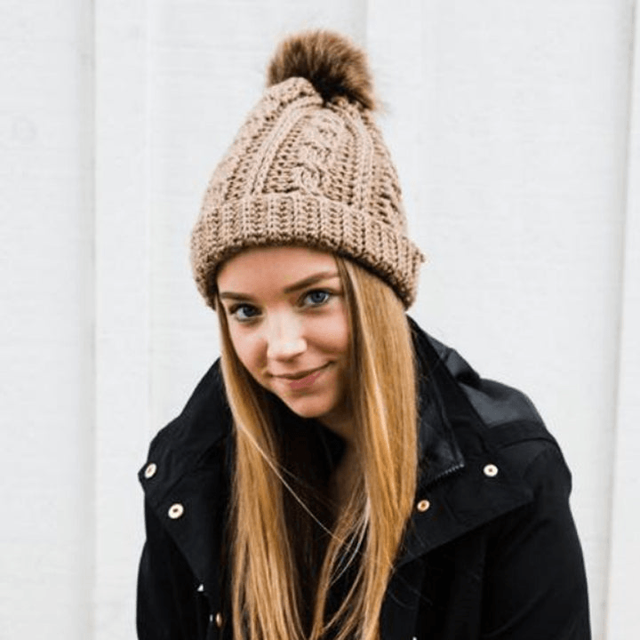 Fetchingly Handmade Pom Pom Beanie