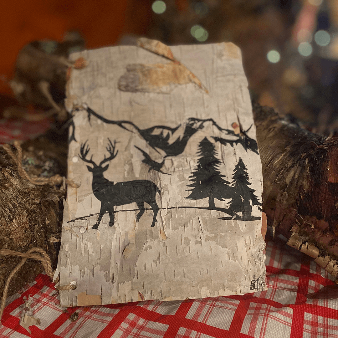 Birch Bark Notebook
