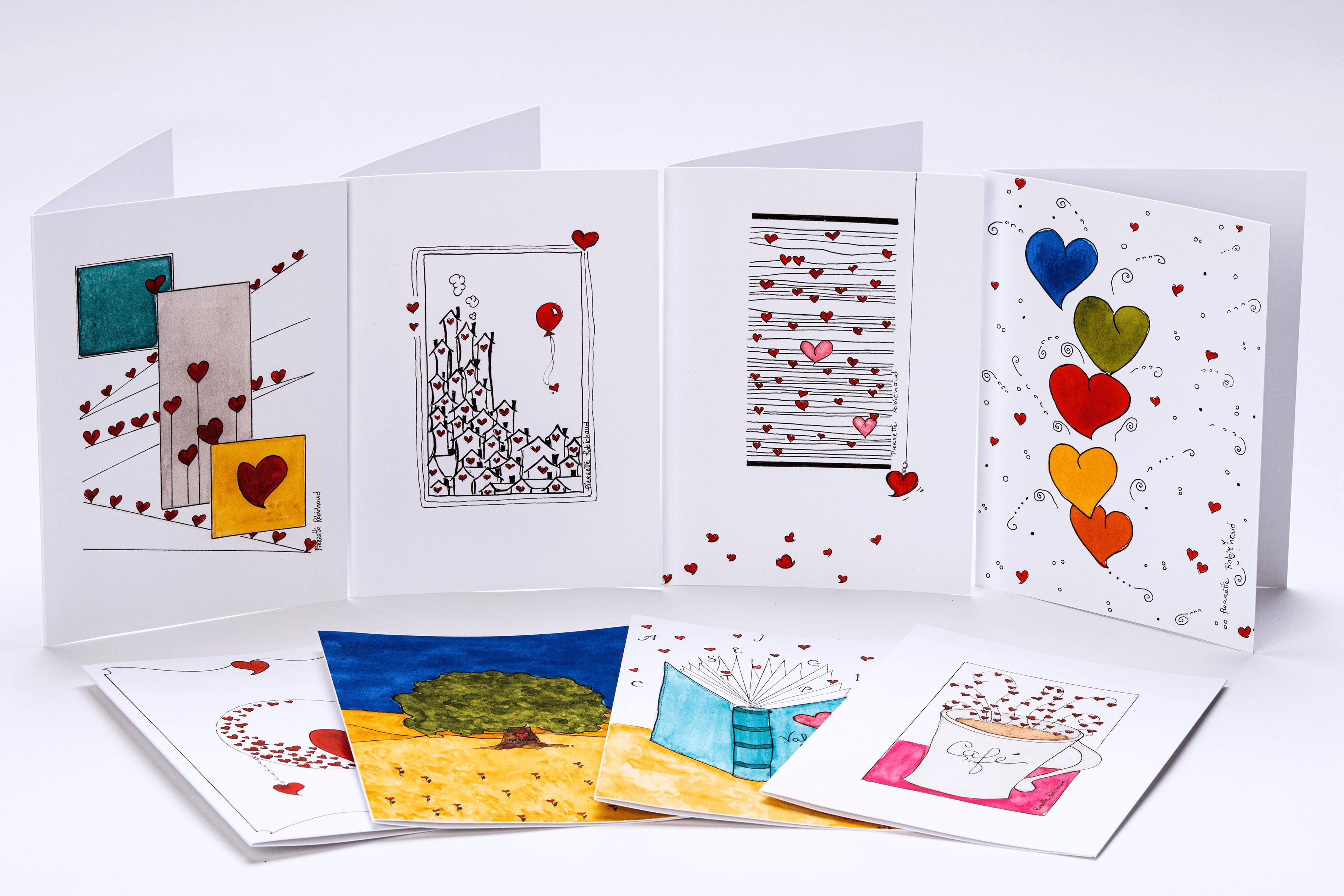 PierRo Art Inc. Valentine's Day Cards - Collection Box #3