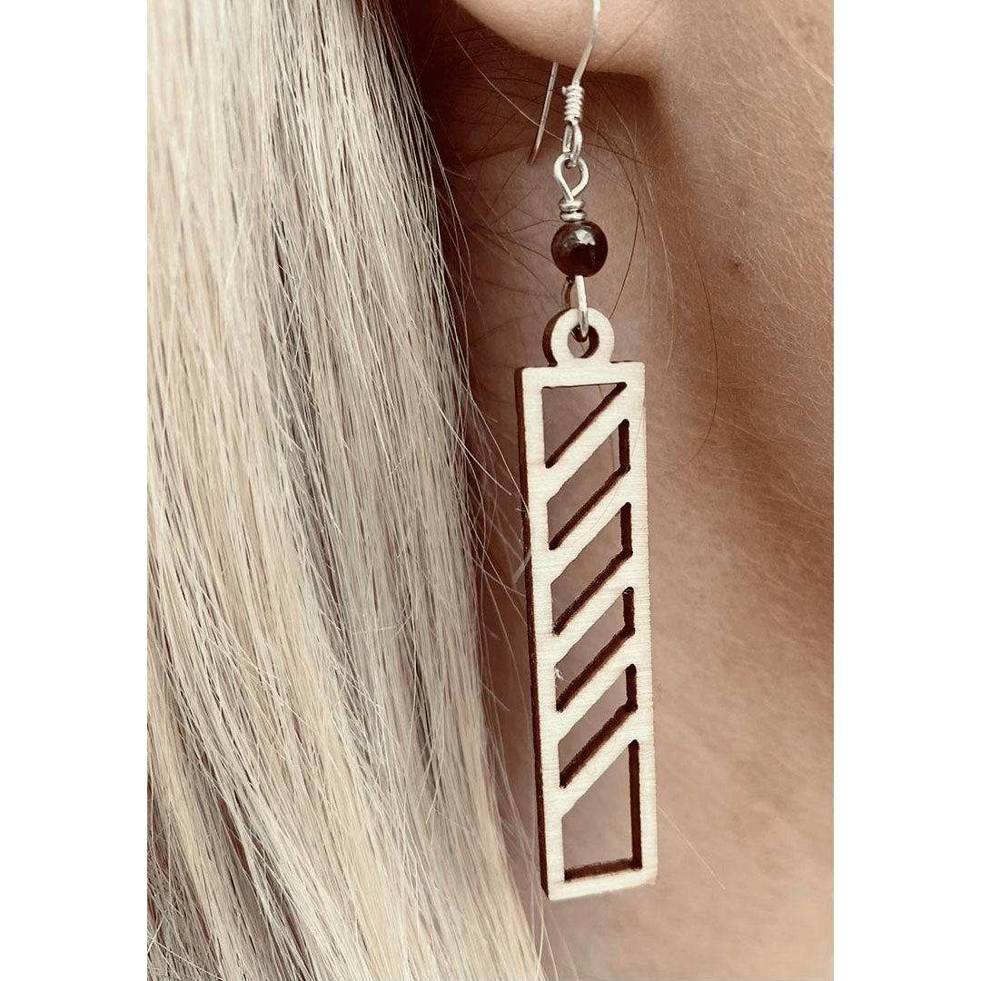 Together Designs Wooden Earrings