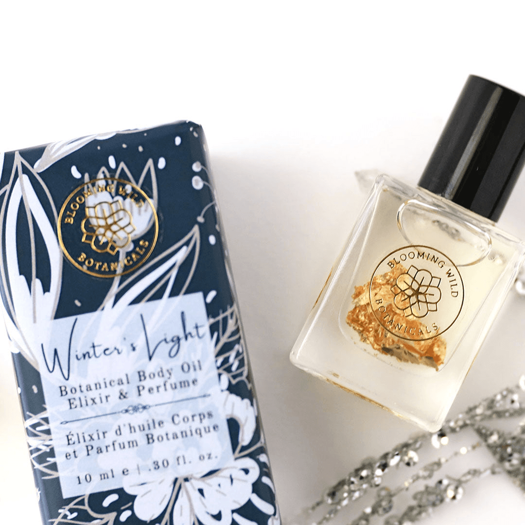 Blooming Wild Botanicals Winter's Light Botanical Body Oil Elixir & Perfume