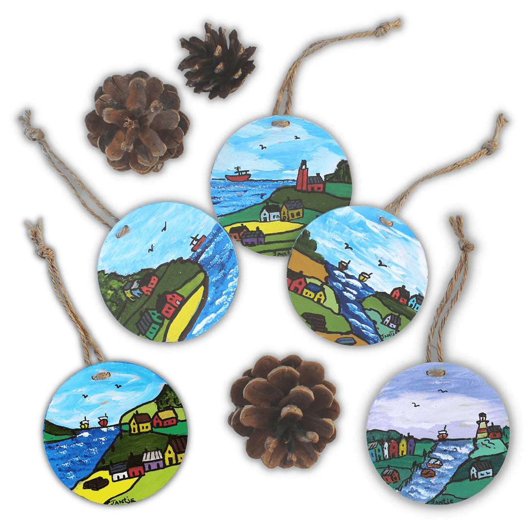 Jarea Art Studio Painted Ornament