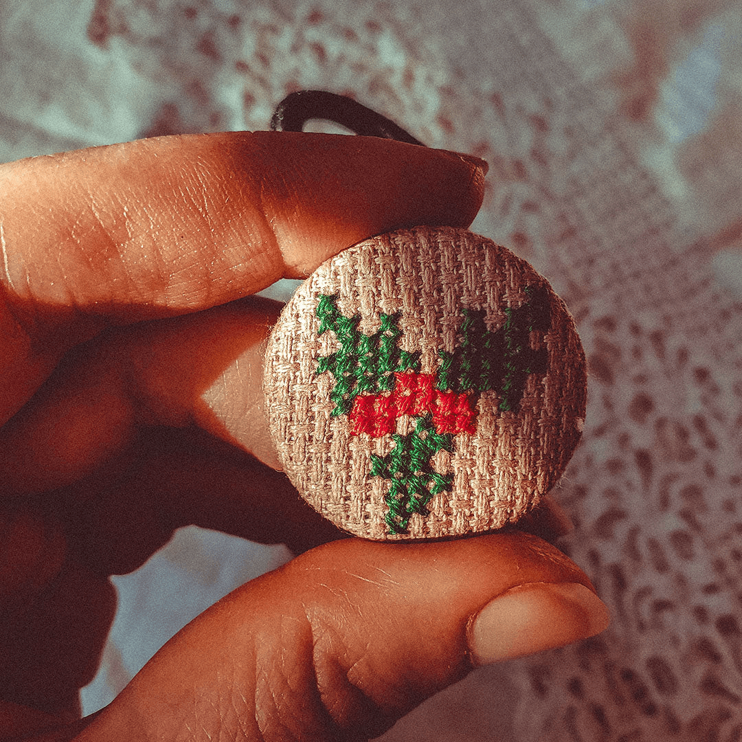 Mistletoe Christmas Hair Bobbles