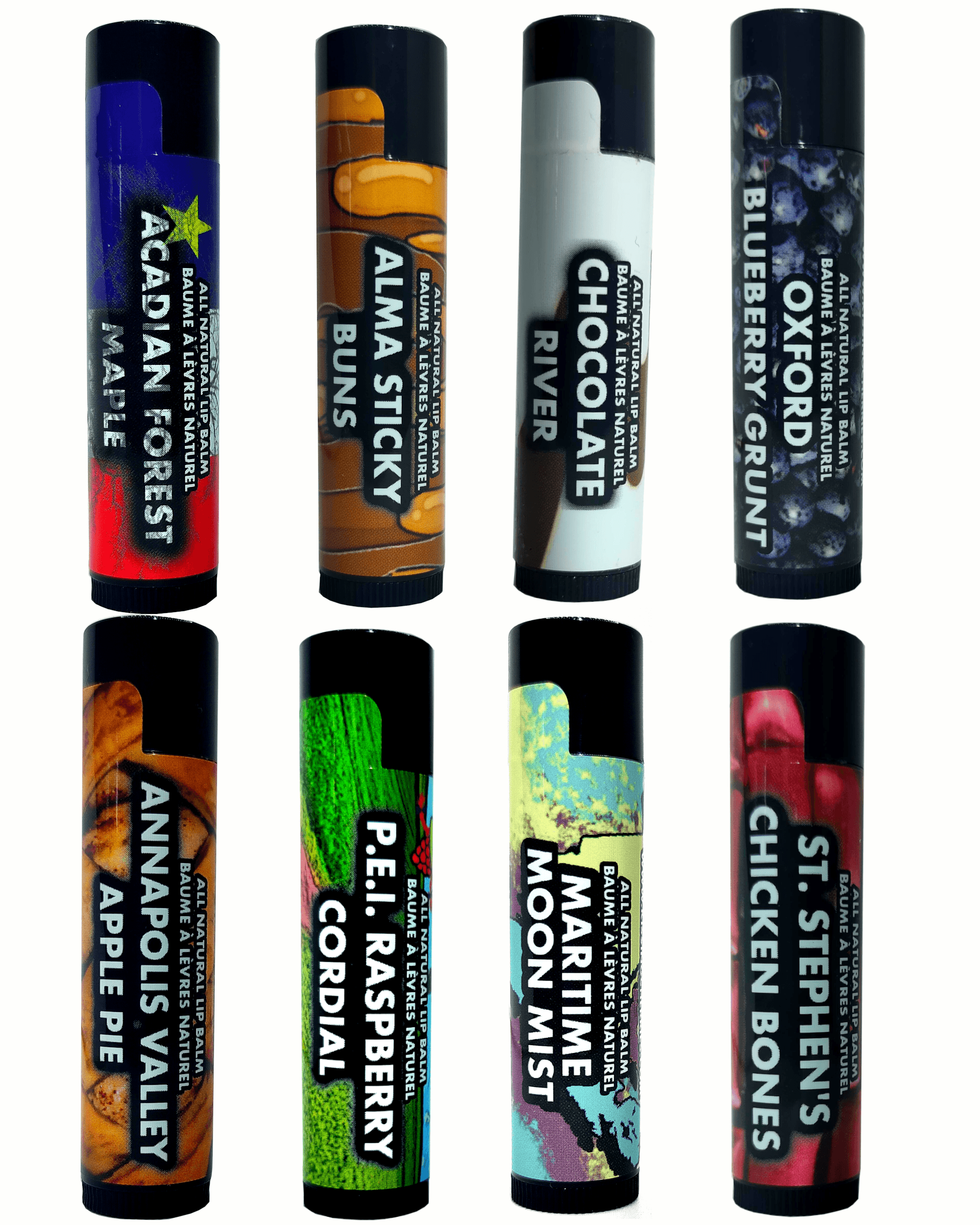 Kissing Cherries East Coast Lip Balm Collection