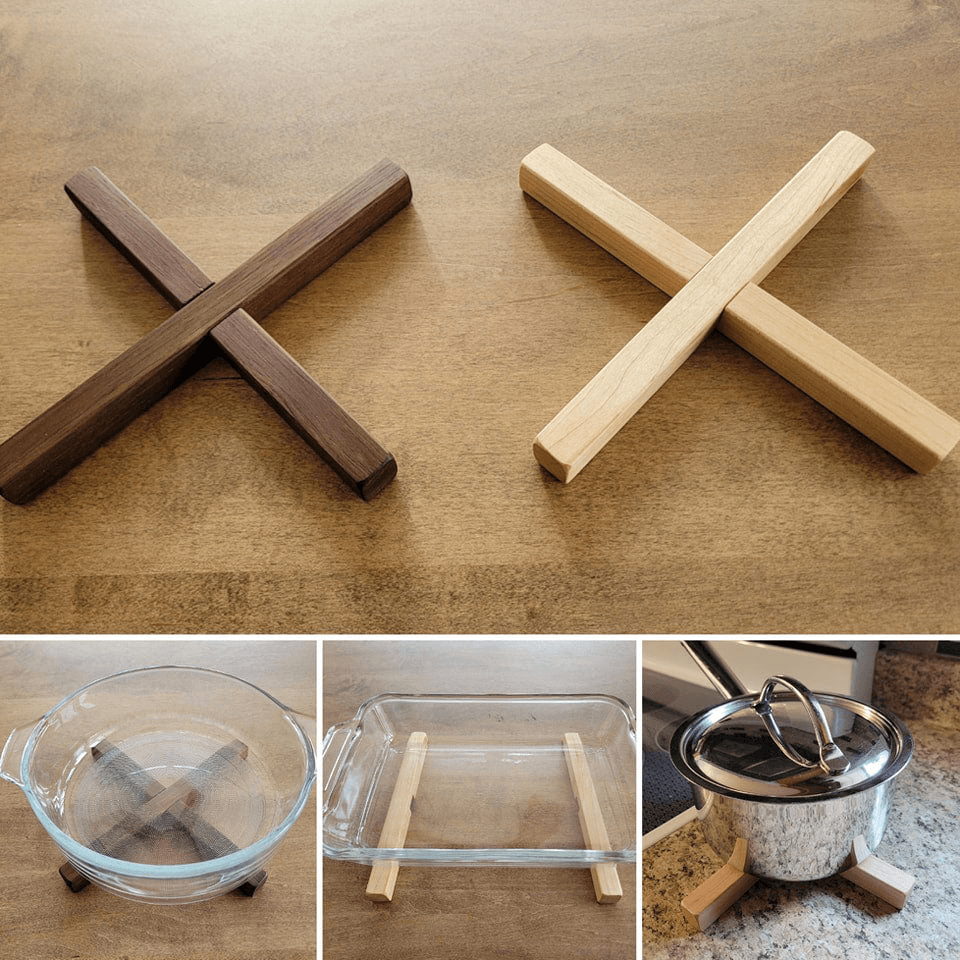 The Flying Carpenter Trivets