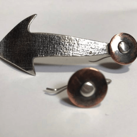 Seven Stars Art The Arrow and Target Earrings