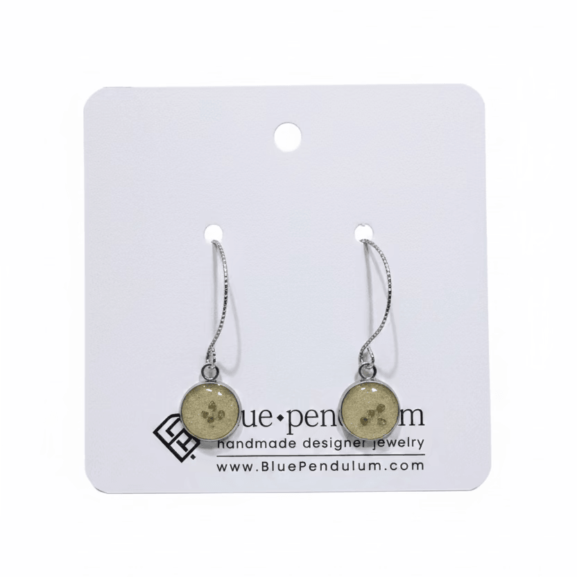 Delicately Hatched - Earrings