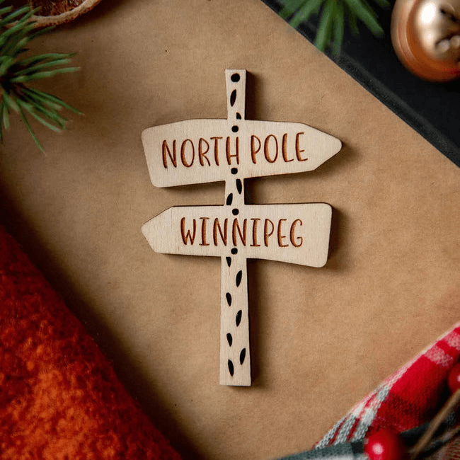 Winnipeg North of Fargo - Retro WPG Ornaments