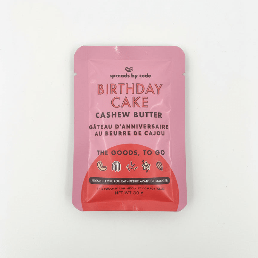 Spreads by Cede - Cashew Butter - Birthday Cake