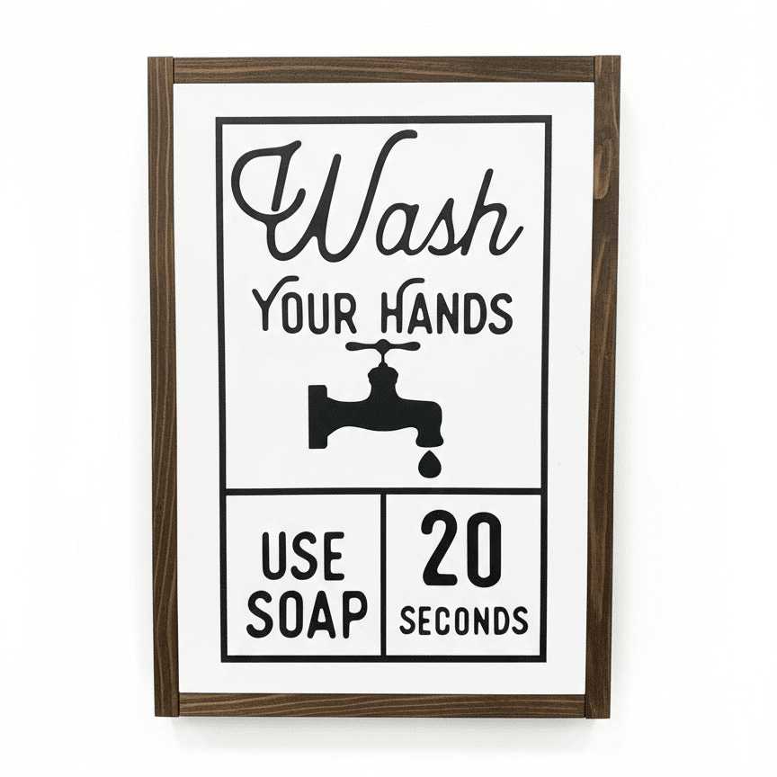 Chalked Signs - Wall Art - Assorted
