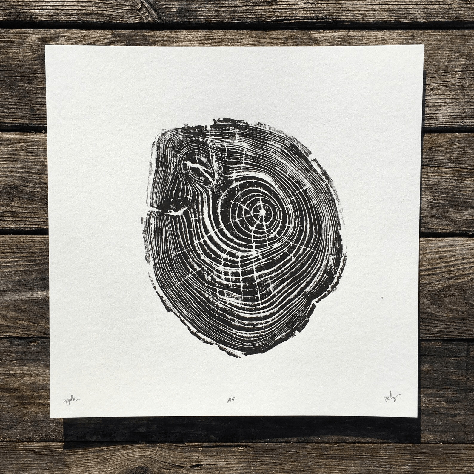 Nice Art People - Apple Tree Print