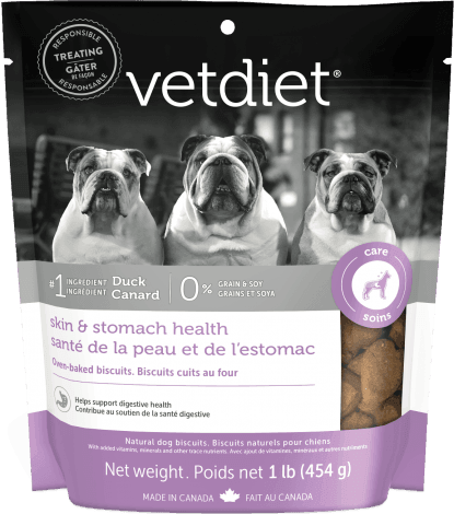 Vetdiet Sensitive Skin and Stomach Dog Biscuits