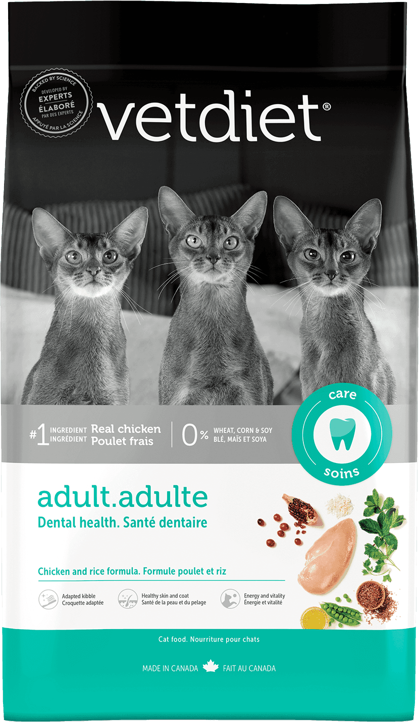 Vetdiet Dental Food for Cats - Chicken and Rice