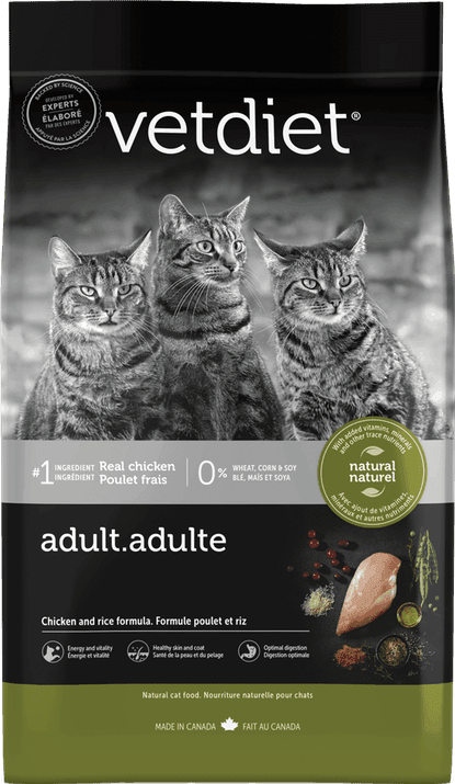 Vetdiet Adult Chicken and Rice Cat Food