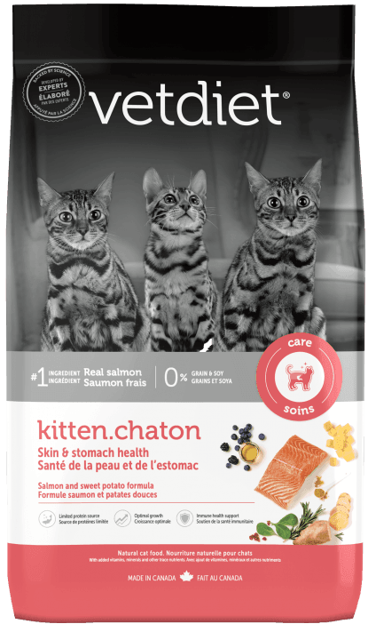 Vetdiet Kitten - Skin and Stomach Health