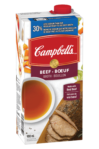 Campbell's® 30% Less Sodium Ready To Use Beef Broth