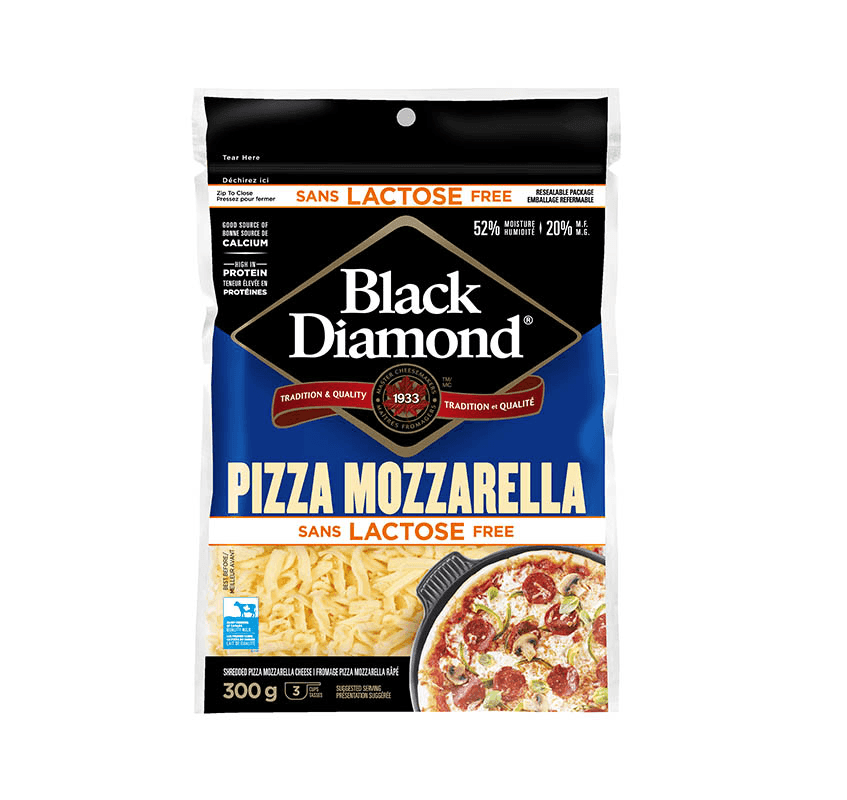 Black Diamond Lactose Free Pizza Mozzarella