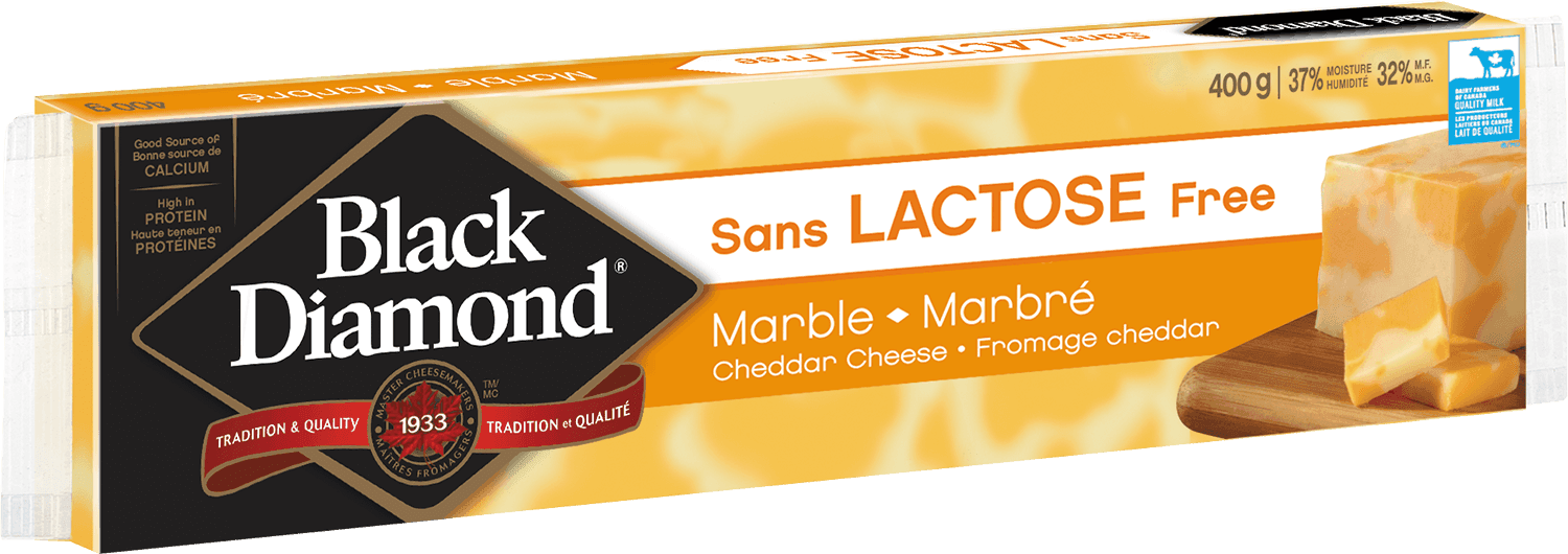 Black Diamond Lactose Free Marble Cheddar