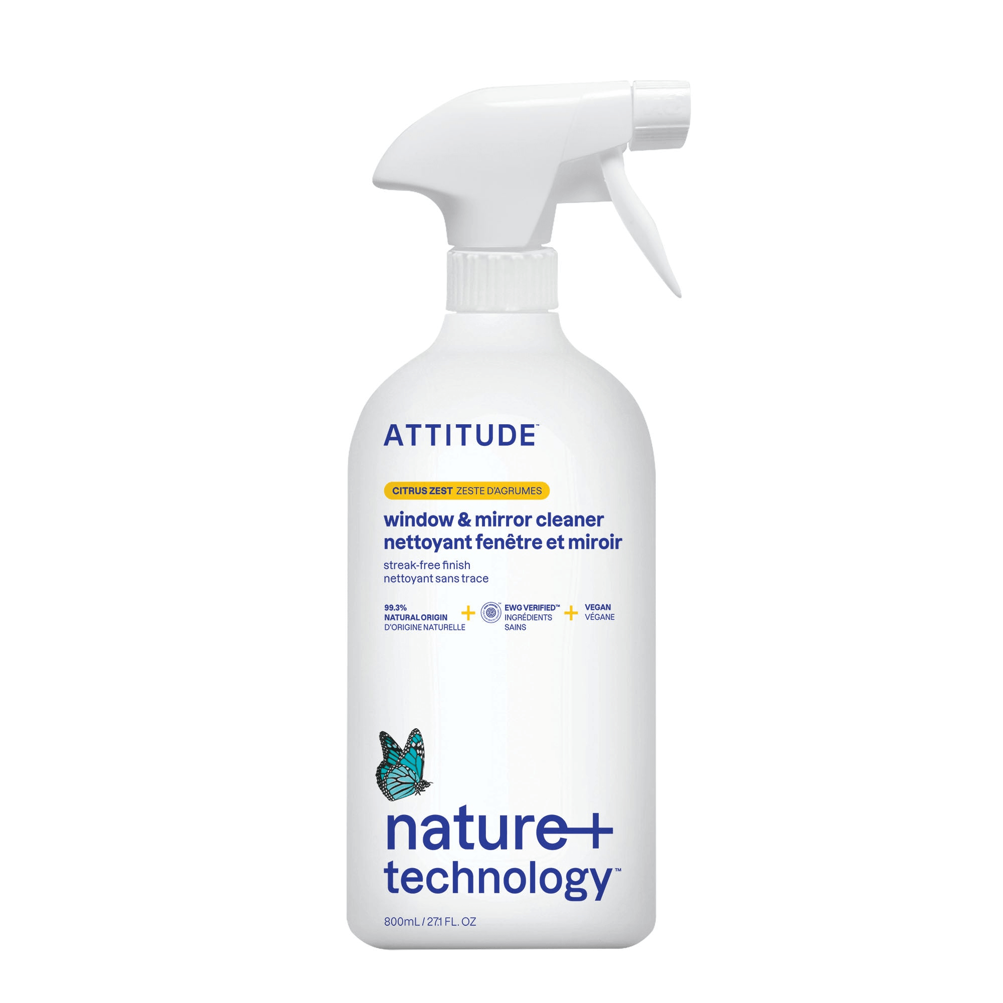 ATTITUDE Window & Glass Cleaner Nature+