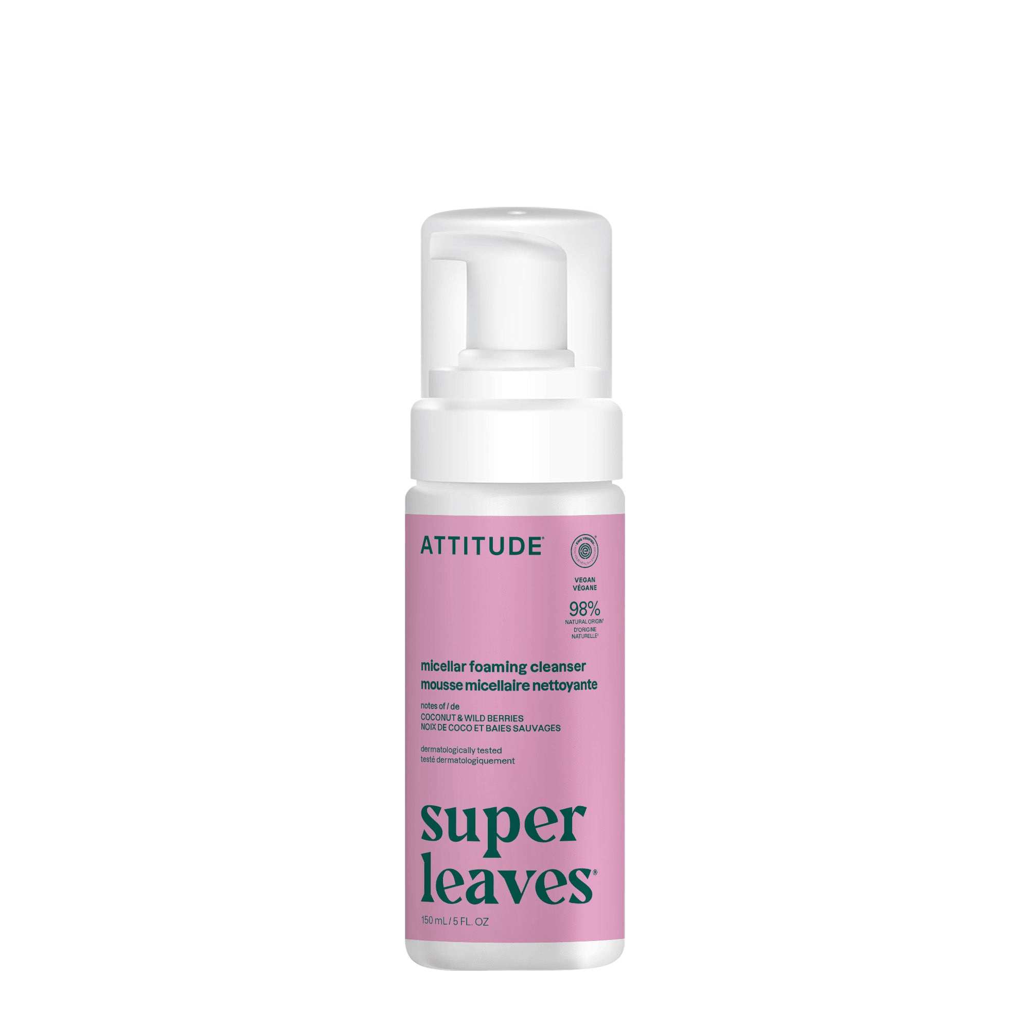 ATTITUDE Micellar Foaming Cleanser