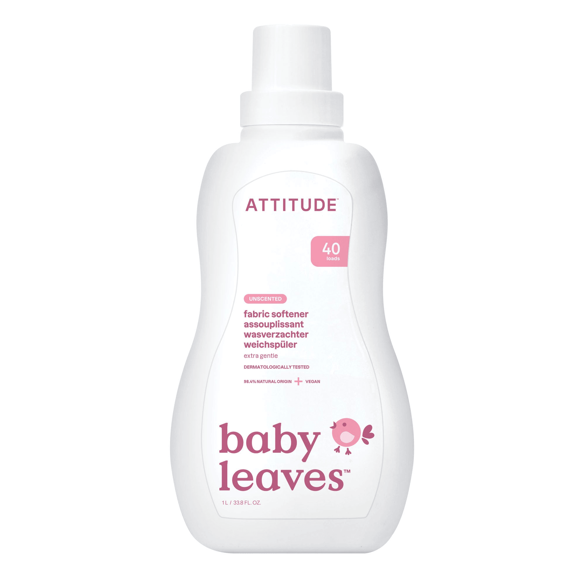 ATTITUDE Baby Fabric Softener - Vegan