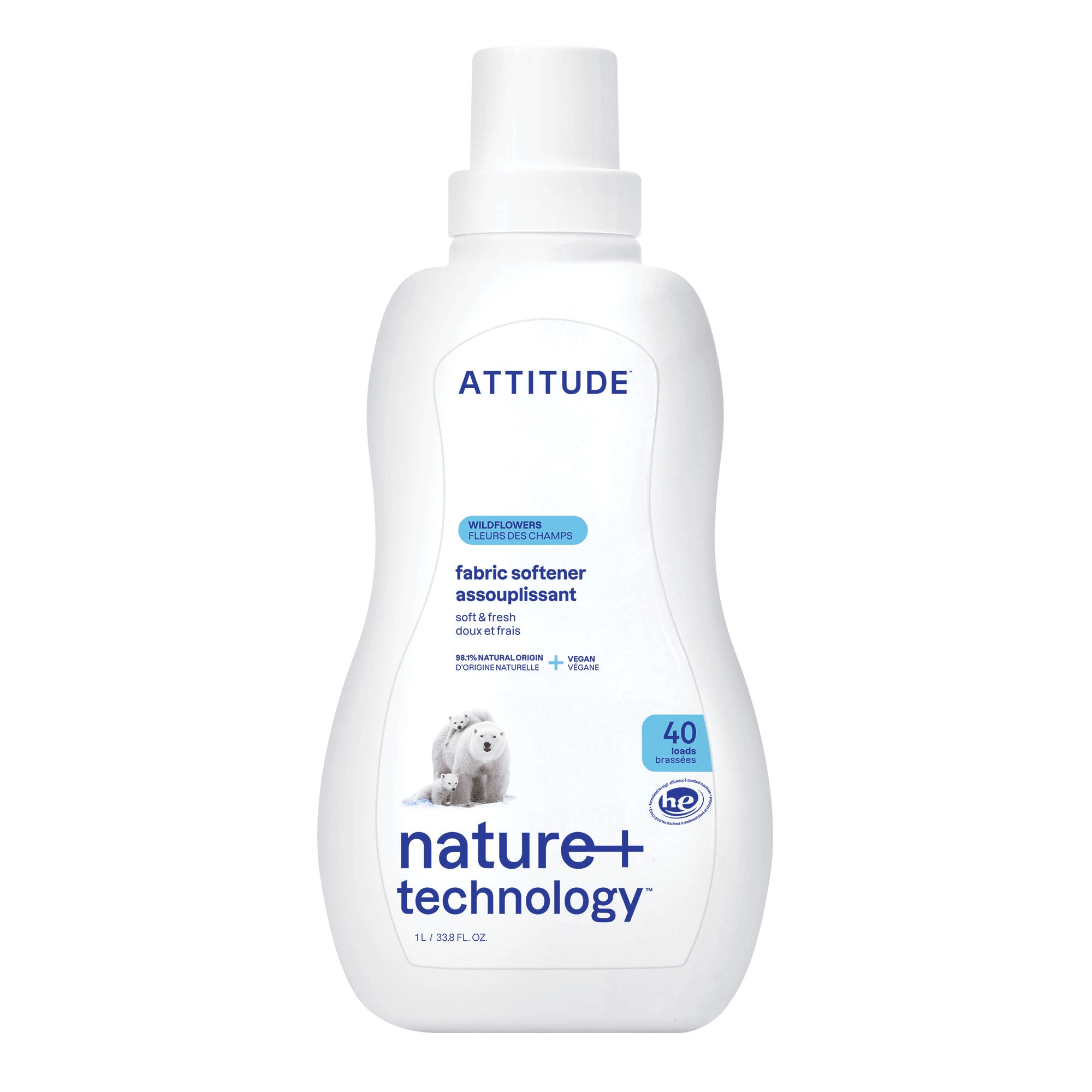 ATTITUDE Nature+ Fabric Softener