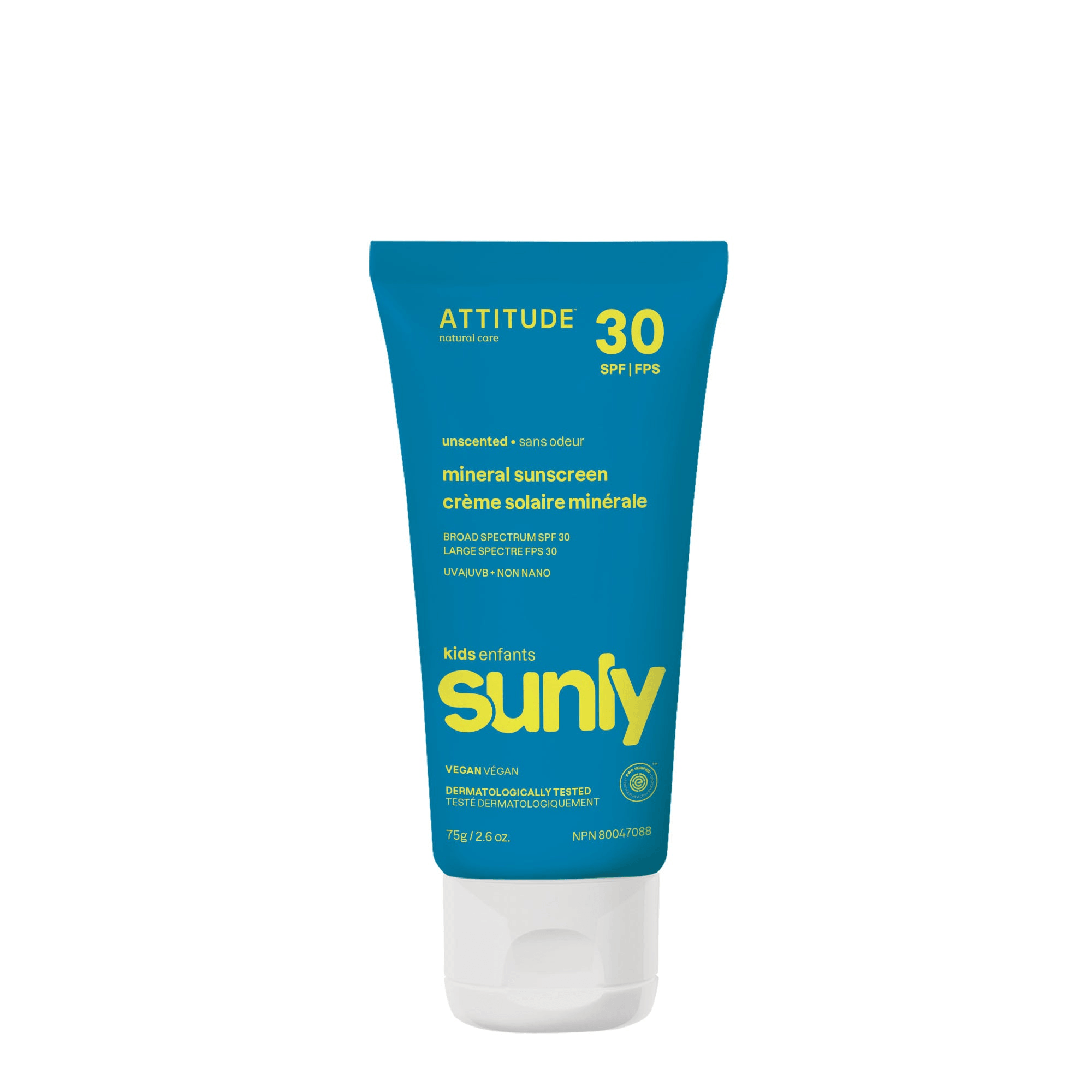 ATTITUDE Kids Mineral Sunscreen for Sensitive Skin