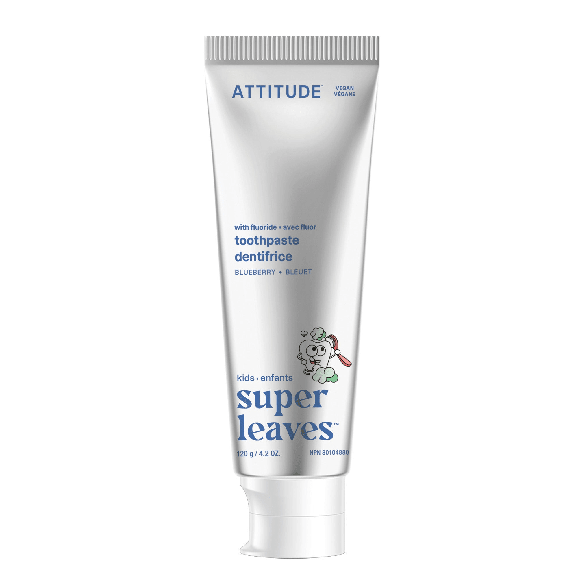 ATTITUDE Kids Toothpaste with Fluoride