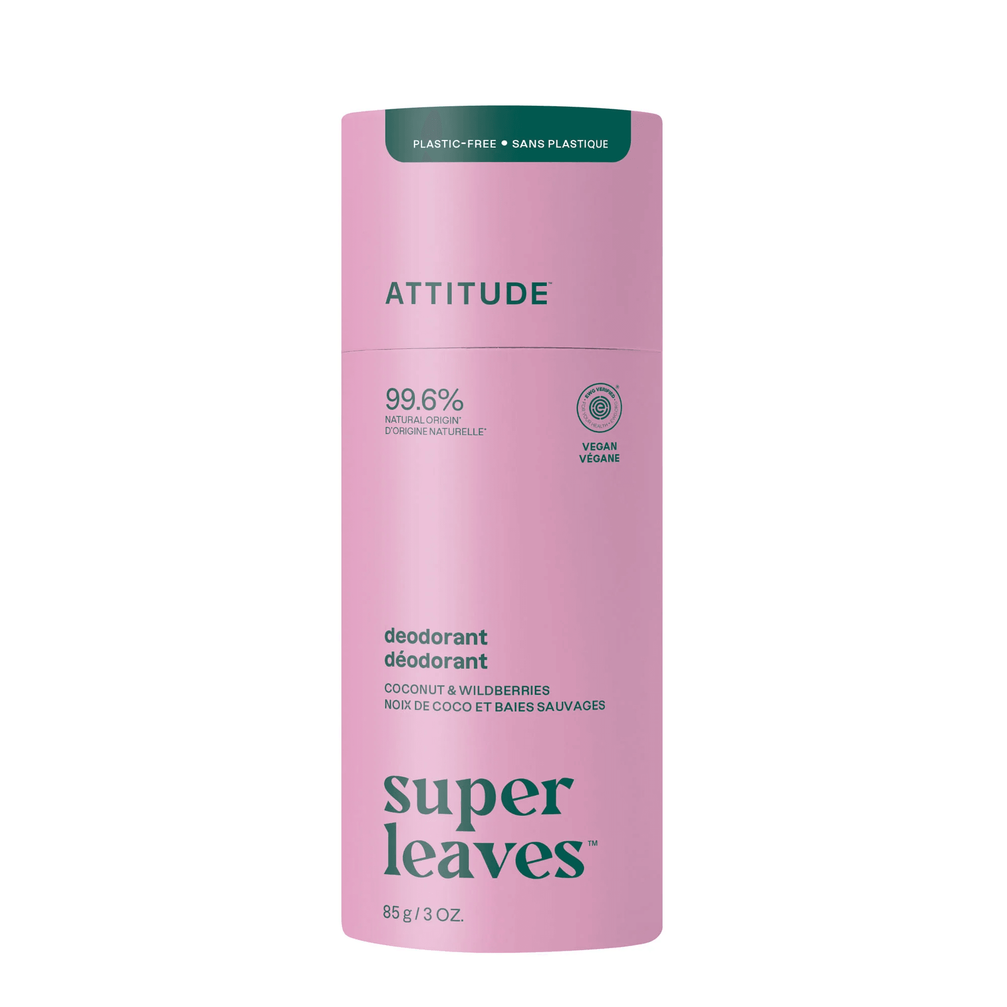 ATTITUDE Plastic Free Deodorant