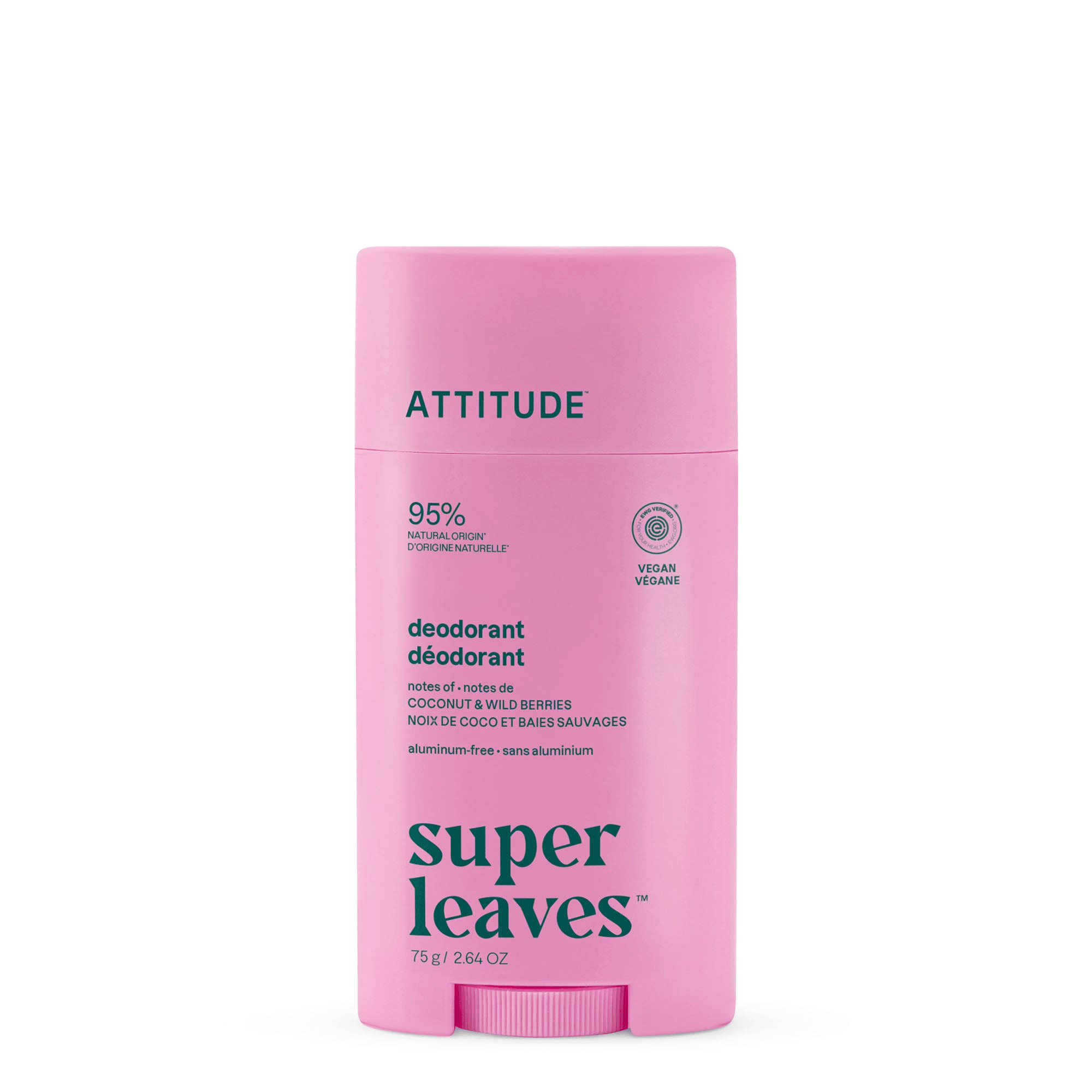 ATTITUDE Plastic Free Deodorant