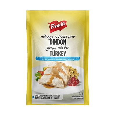 French's® Gravy Mix for Turkey, 25% Less Salt