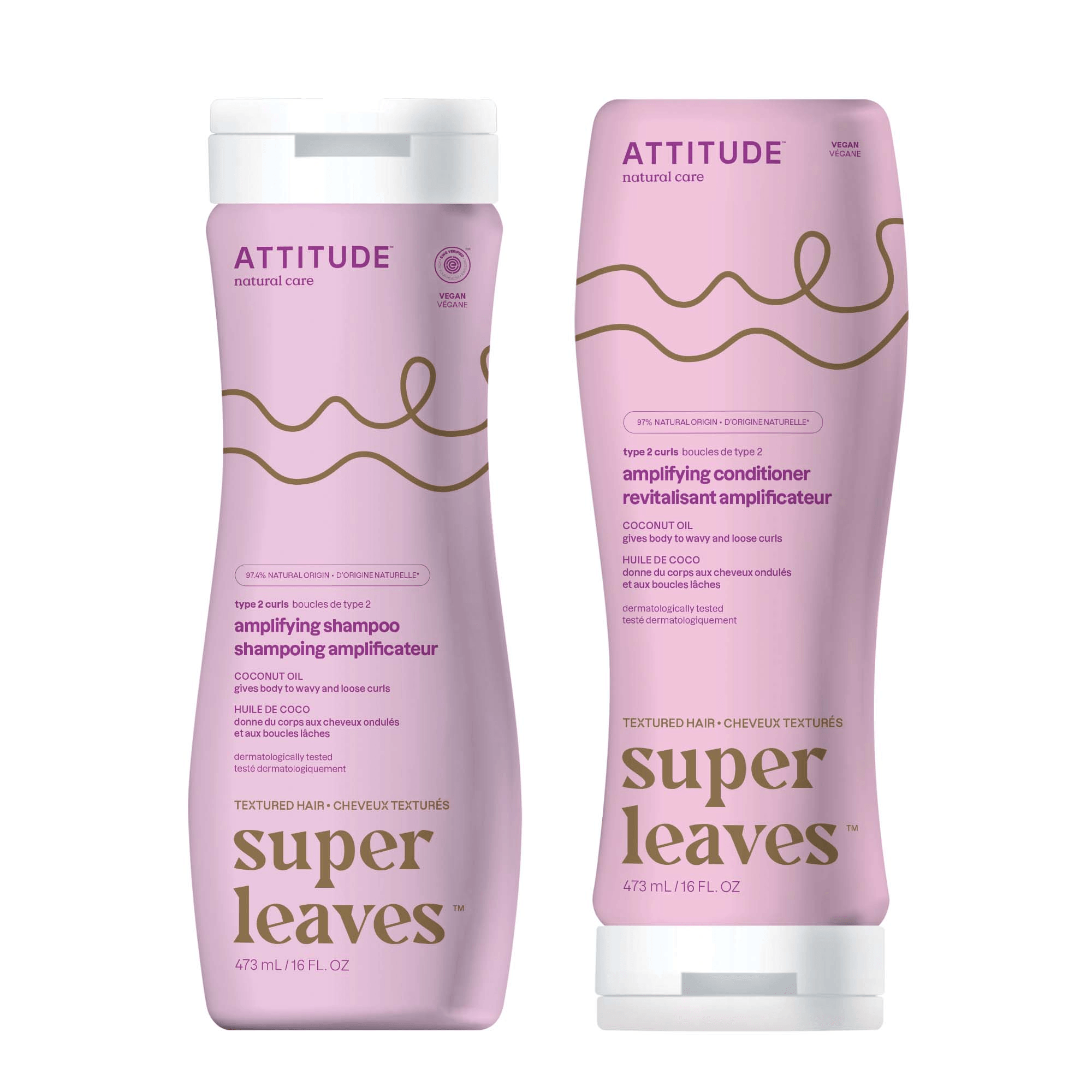 ATTITUDE Curl Amplifying Shampoo and Conditioner Duo