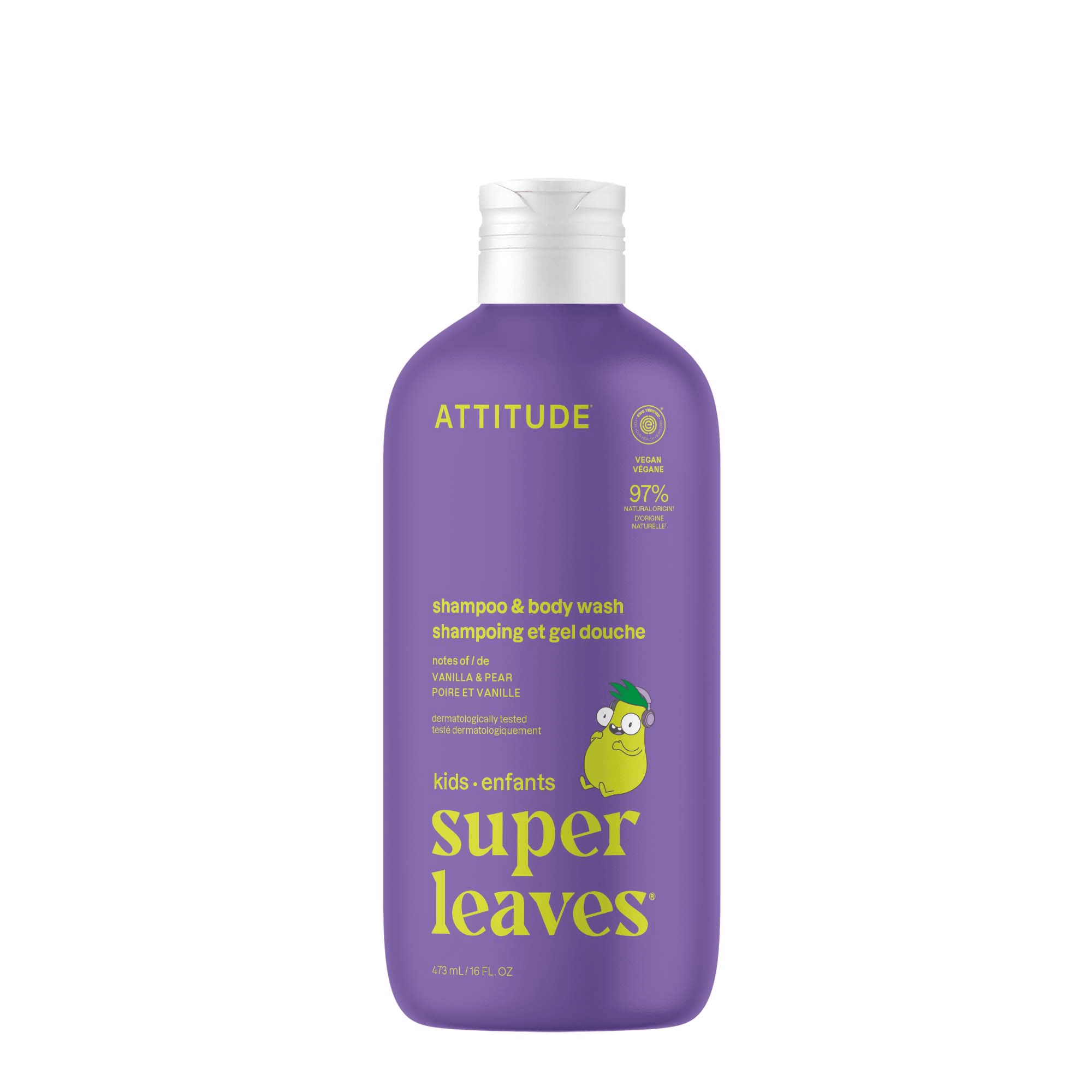 ATTITUDE 2-in-1 Kids Shampoo and Body Wash