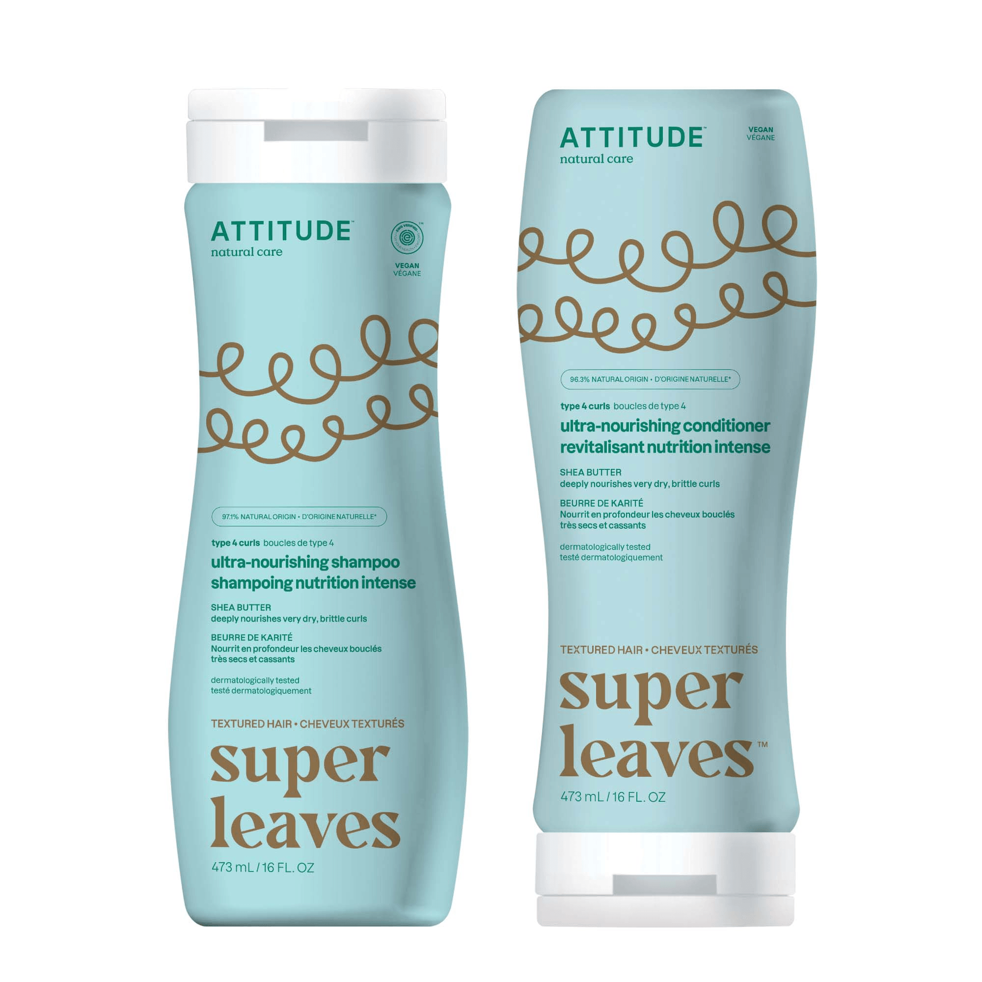 ATTITUDE Detoxifying Shampoo & Conditioner Bar Duo