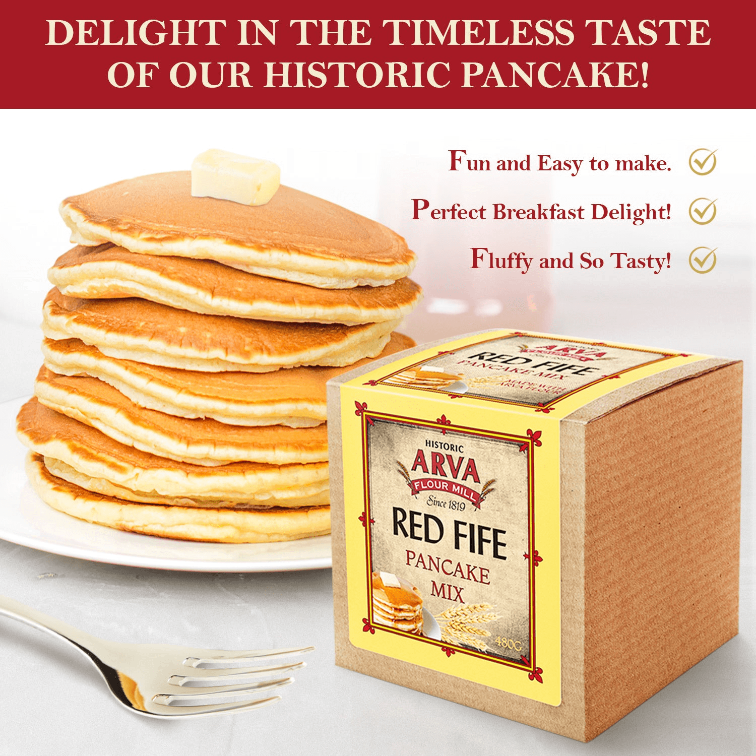 Red Fife Pancake Mix