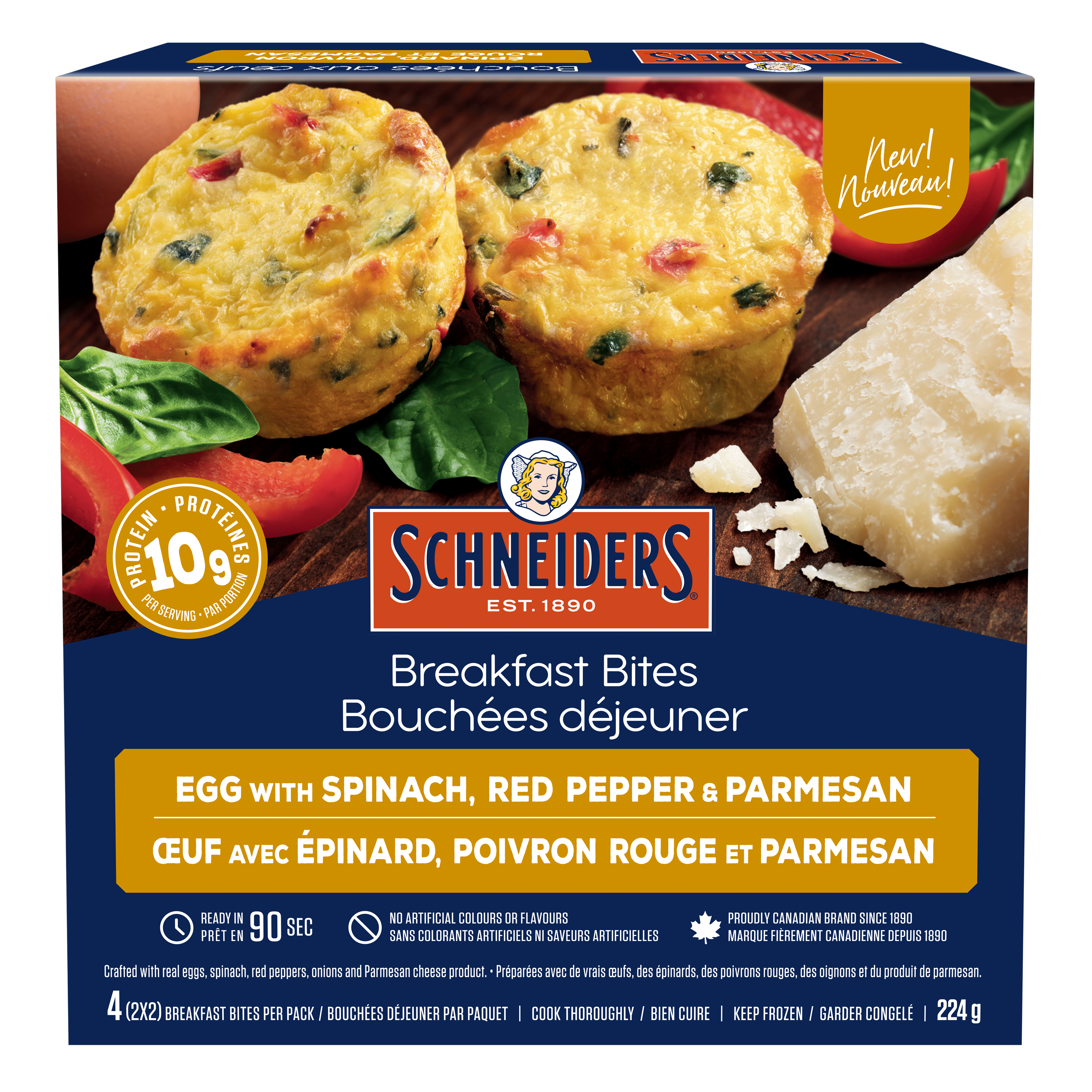 Schneiders Egg with Bacon & Cheddar Breakfast Bites