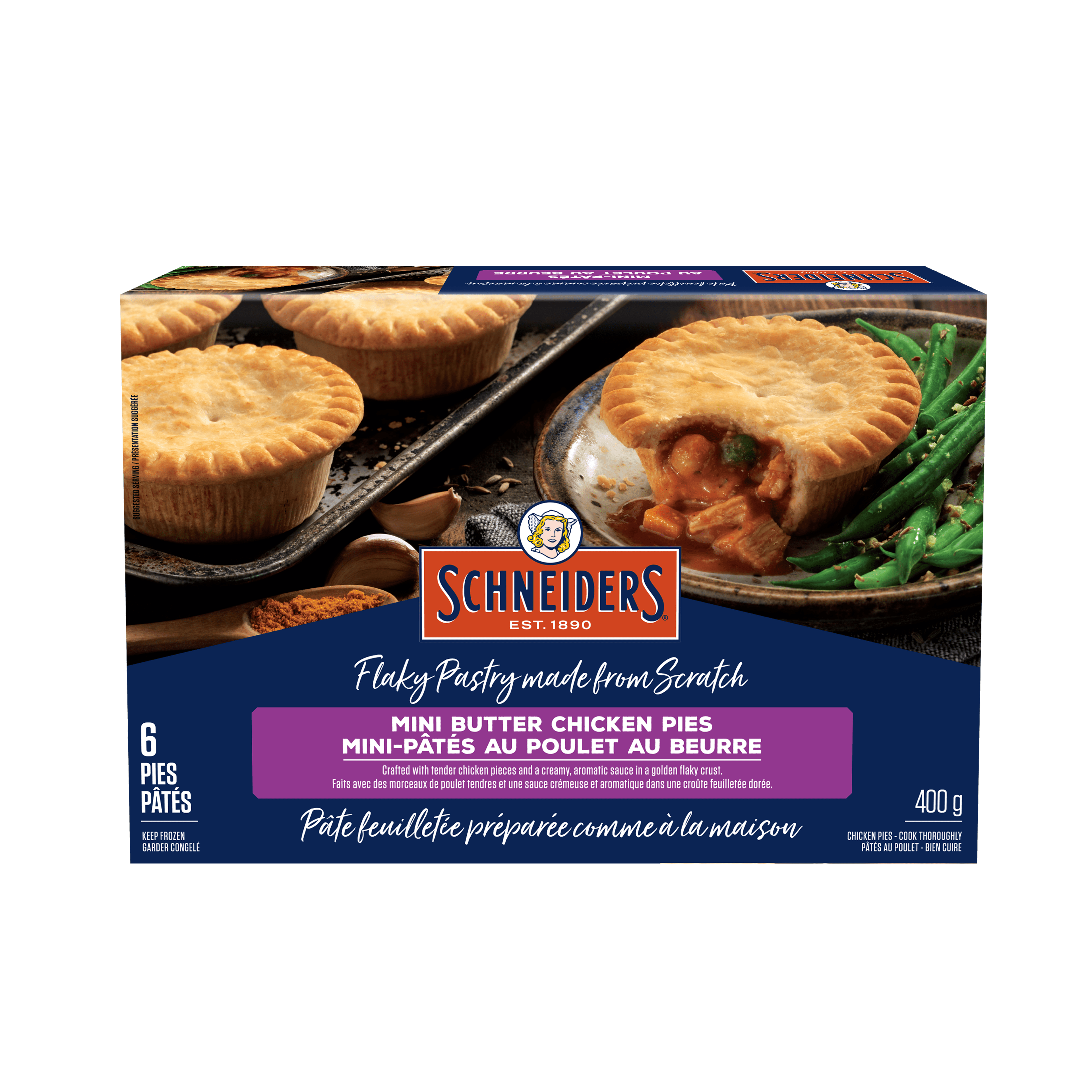 Schneiders Butter Chicken Pies