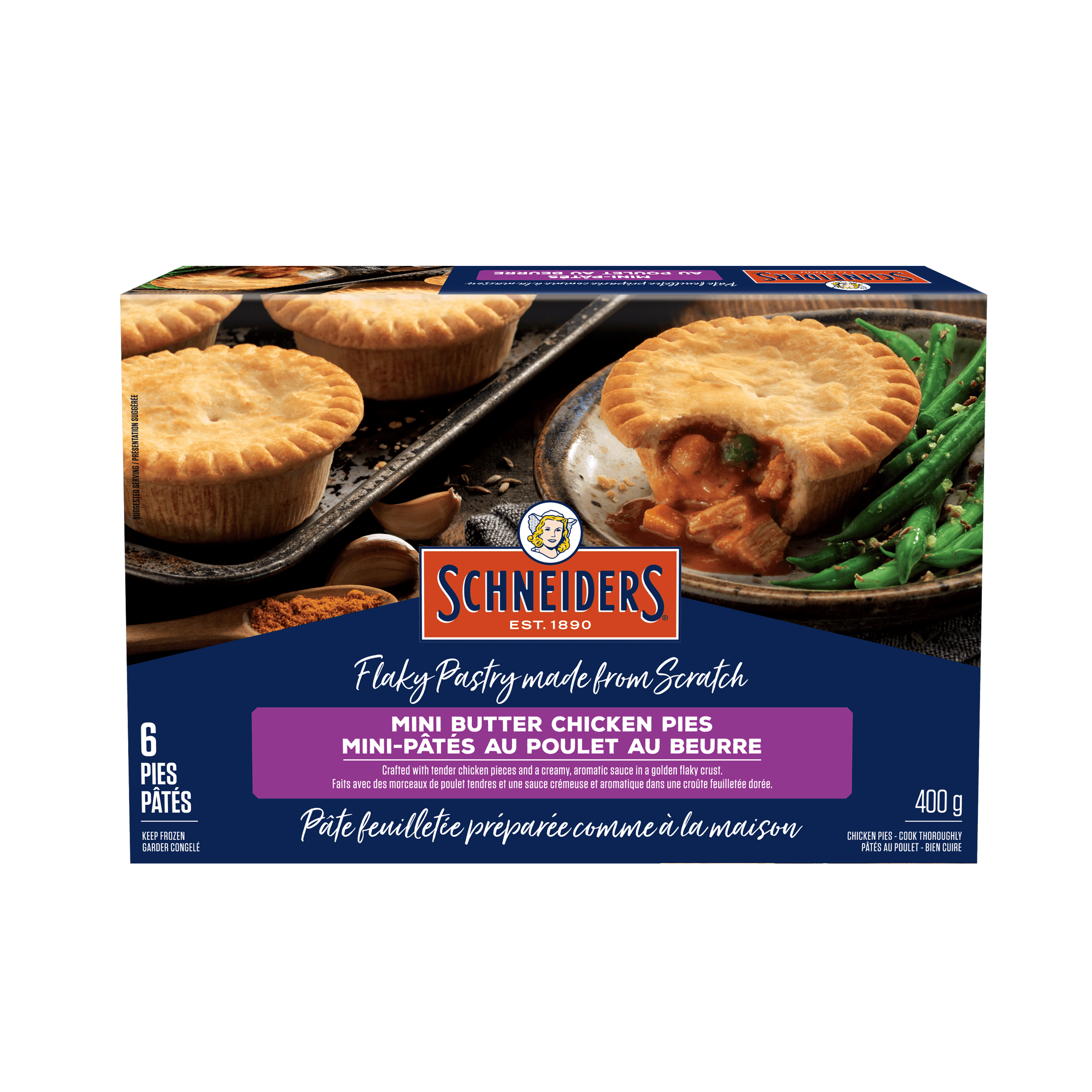 Schneiders Butter Chicken Pies