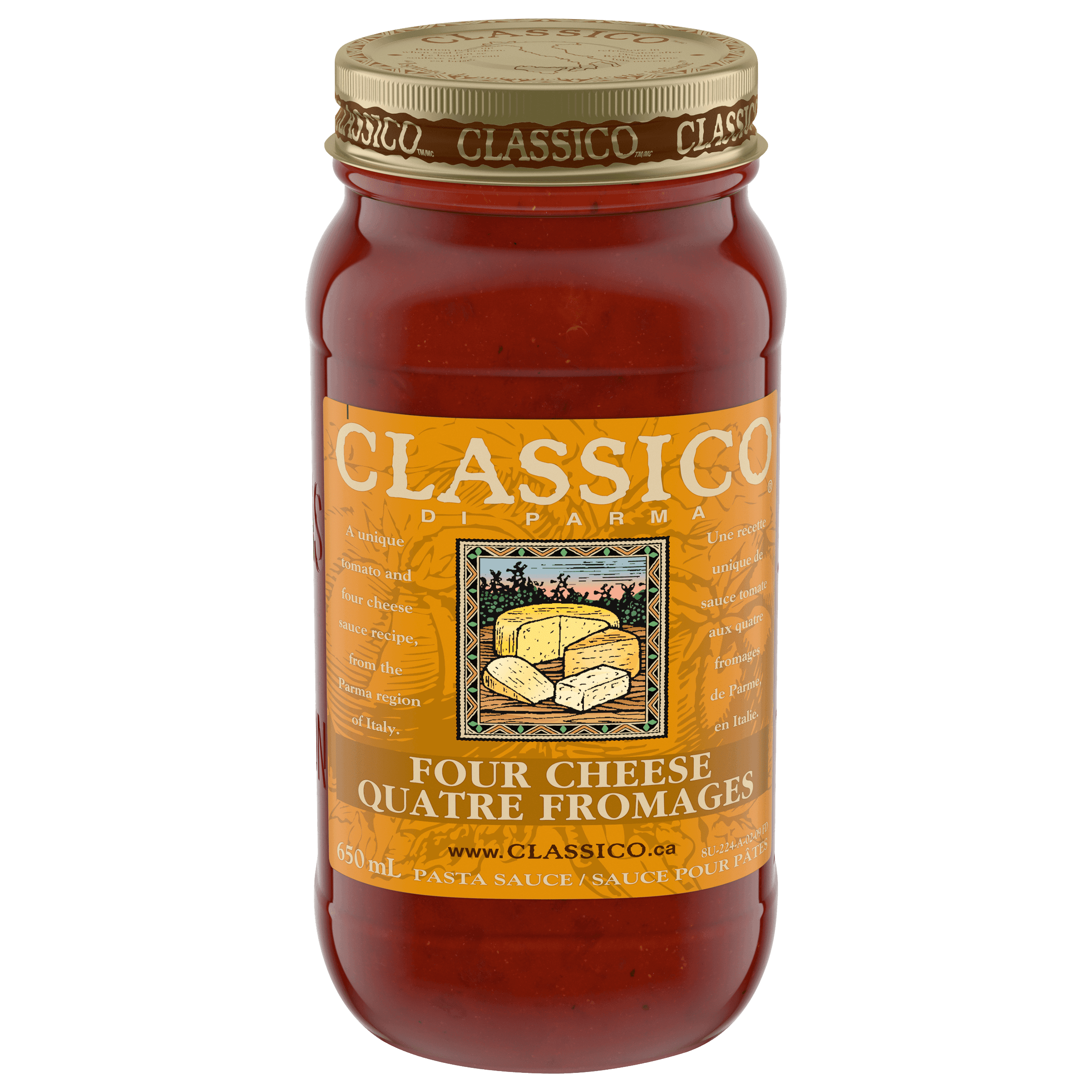 Classico Four Cheese Spaghetti Pasta Sauce