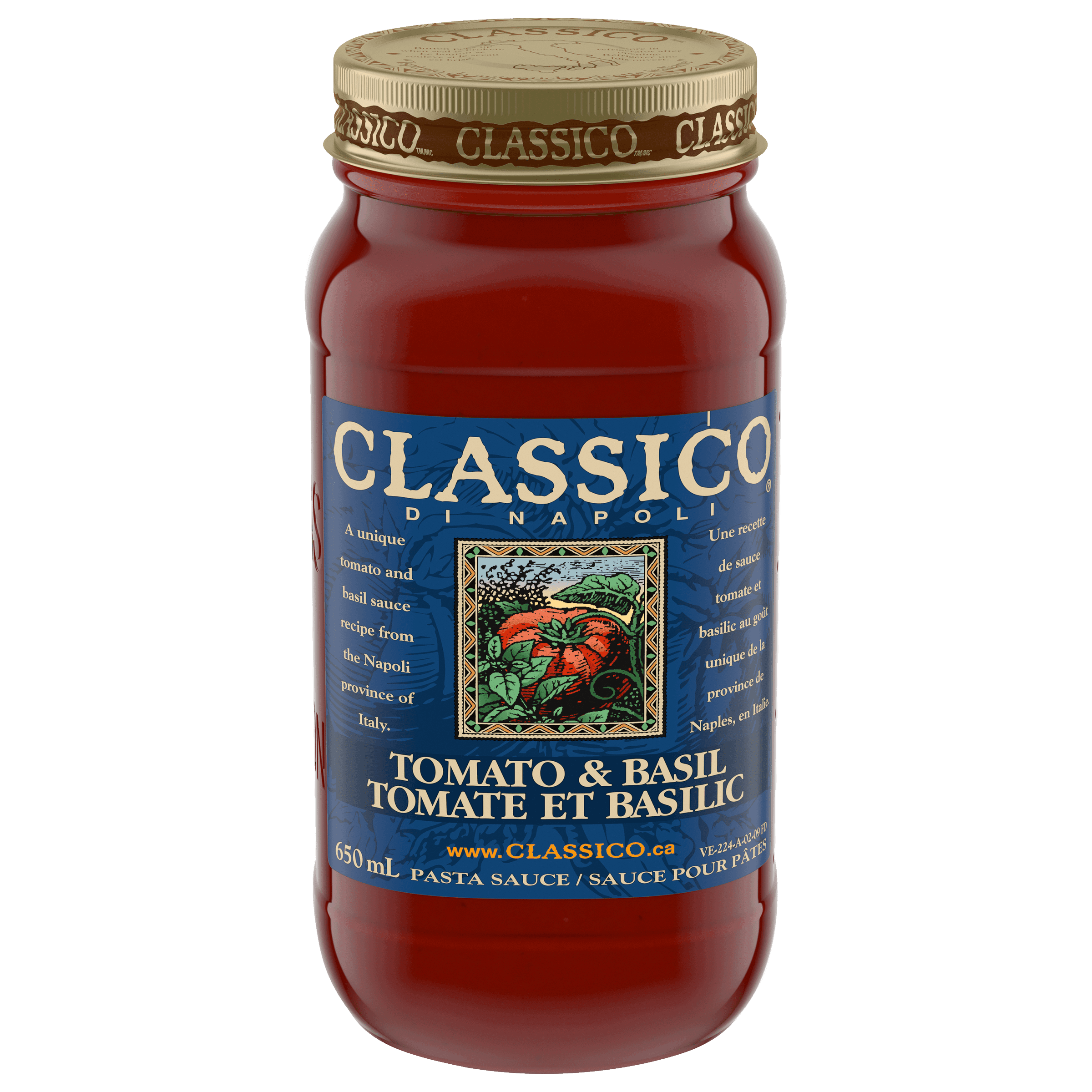Classico Tomato & Basil Spaghetti Pasta Sauce
